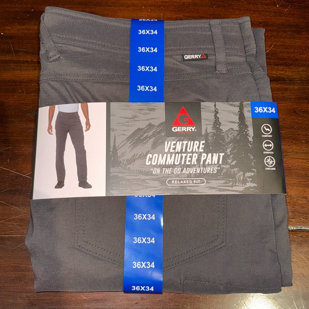 Gerry Venture Commuter Pant Size 36x34